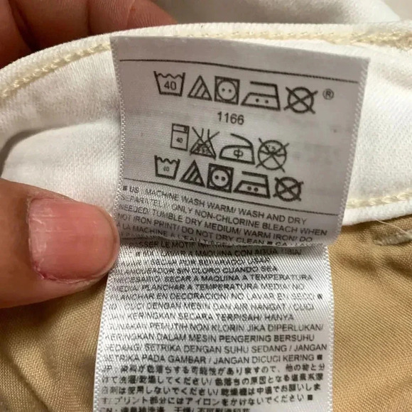 Old Navy Rockstar Slim Ankle Jeans Women’s Size 6 White Distressed Pants Stretch - Picture 7 of 12